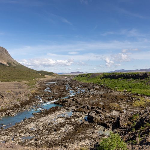 Þjófafoss ● wenig Wasser in der Þjórsá ● ©2021