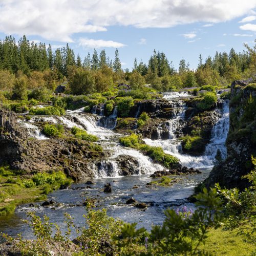 Reykjavík ● Elliðaárdalur ● Kermóafoss ● ©2022